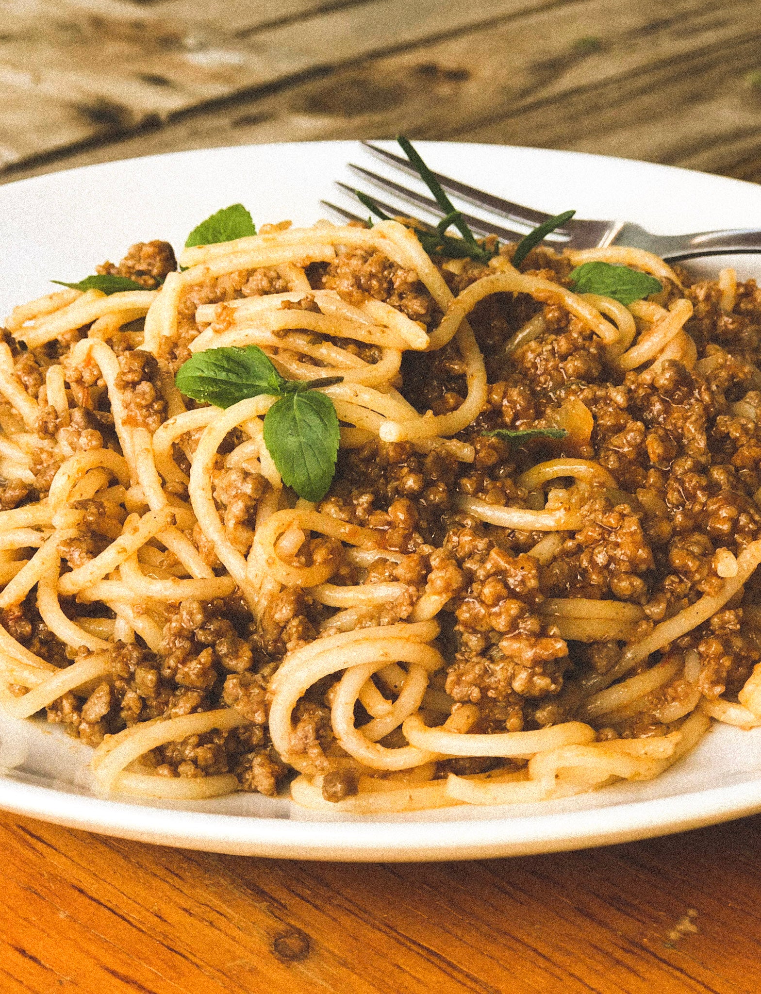 Recipe Vegan Spaghetti Bolognese DEFY